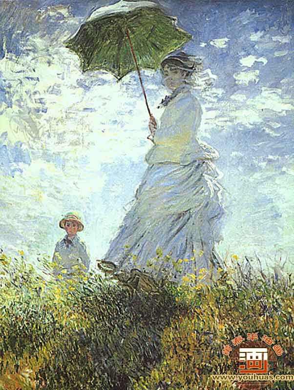 (yng)ŮWoman with a Parasol_˄ڵ¡ĪͮƷp